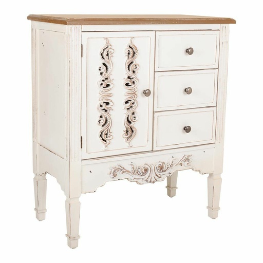 Recibidor con Cajones Alexandra House Living Blanco 36 x 80 x 70 cm