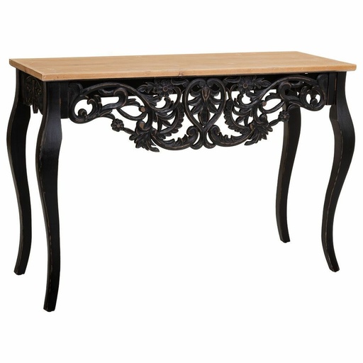 Recibidor Alexandra House Living Negro 40 x 77 x 111 cm