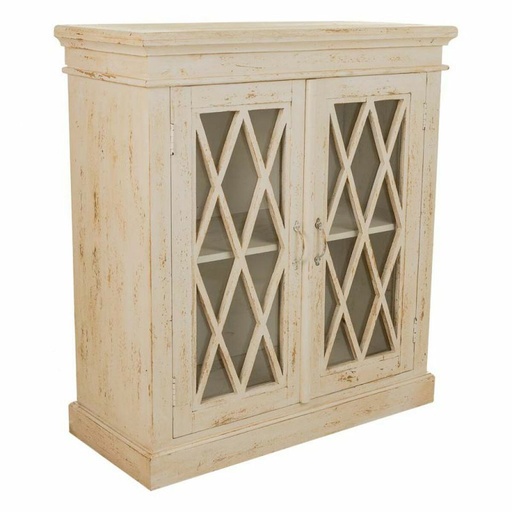 Recibidor Alexandra House Living Blanco 40 x 100 x 90 cm