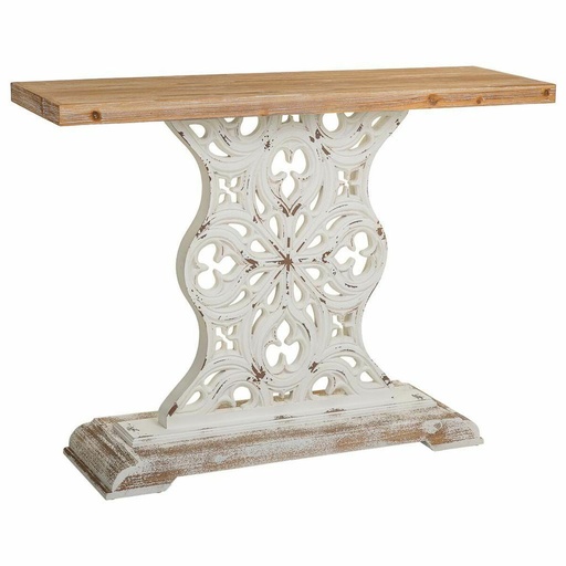 Recibidor Alexandra House Living Blanco 36 x 92 x 120 cm