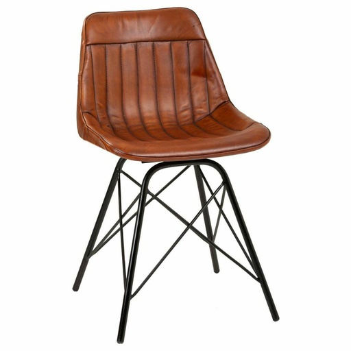Dining Chair Alexandra House Living Brown 78 x 49 x 46 cm