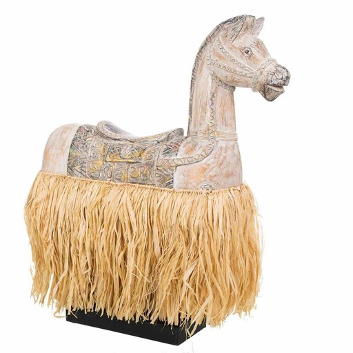 Decorative Figure Alexandra House Living Horse 58 x 17 x 44 cm
