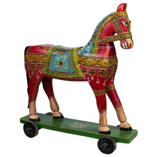 Decorative Figure Alexandra House Living Horse 36 x 96 x 86 cm