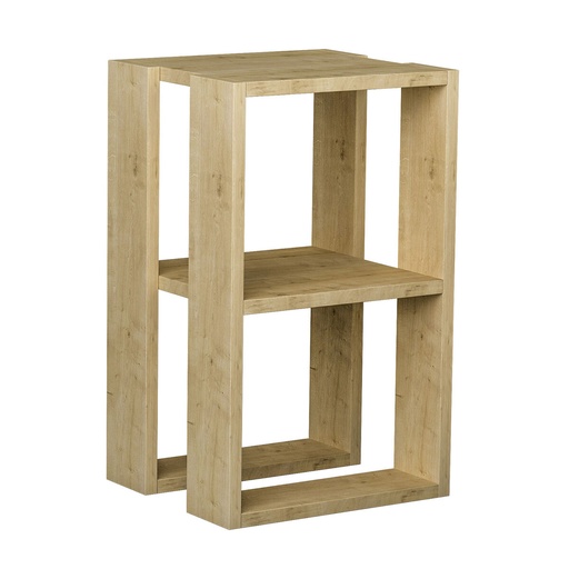 Centre Table Alexandra House Living Oak Wood MDP 60 x 32 x 60 cm 1 Shelves
