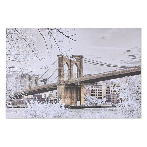 Canvas Home ESPRIT Canvas Glitter 150 x 3 x 100 cm