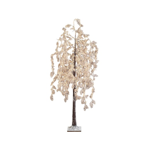 Árbol de Navidad Lumineo Nevado Sauce MicroLED