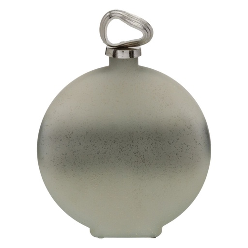 Bottle Grey Silver 30 x 7 x 39 cm Decorative