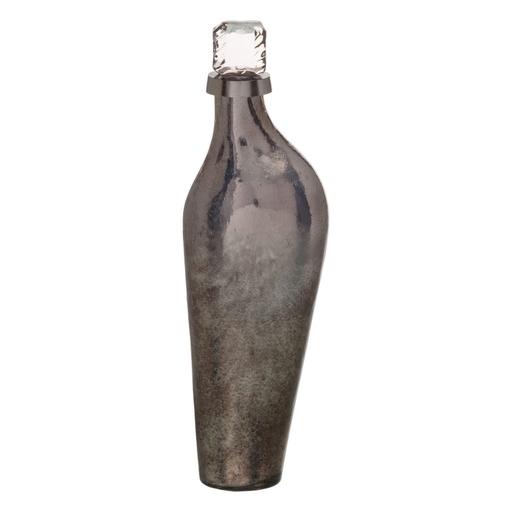 Bottle Silver 13 x 10 x 43 cm Decorative