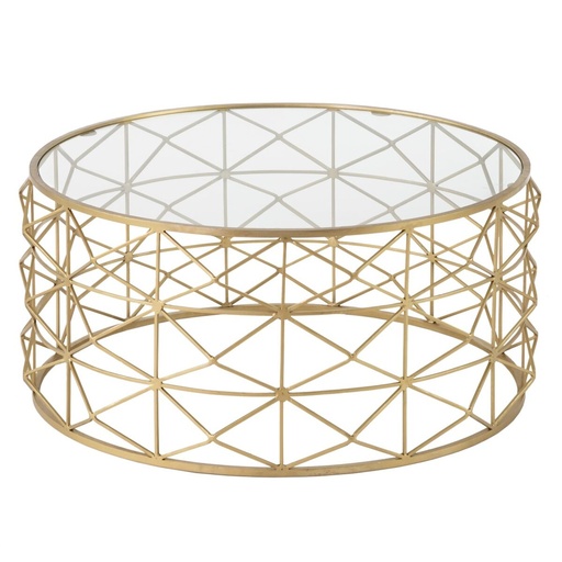 Centre Table Golden 98 x 98 x 44 cm