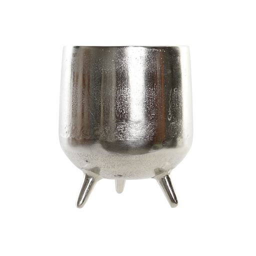 Centerpiece Home ESPRIT Silver Aluminium 21 x 21 x 25 cm