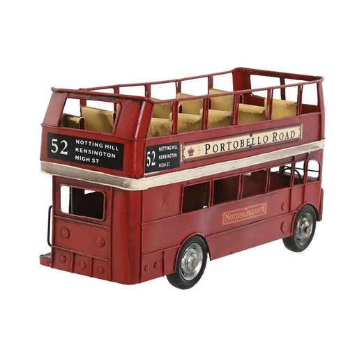 Figura Decorativa Home ESPRIT Rojo Vintage 28 x 9 x 15 cm