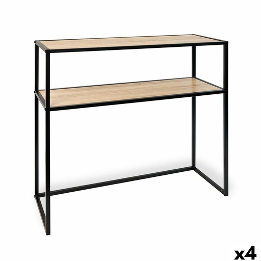 Shelves Vinthera Moa Metal MDF Wood 78 x 27 x 77 cm (4 Units)