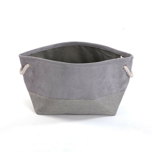 Multi-purpose basket Versa Corduroy 27 x 26 x 27 cm