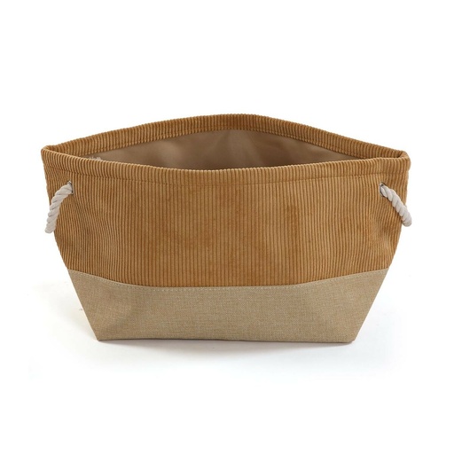 Multi-purpose basket Versa Corduroy 29 x 27 x 39 cm