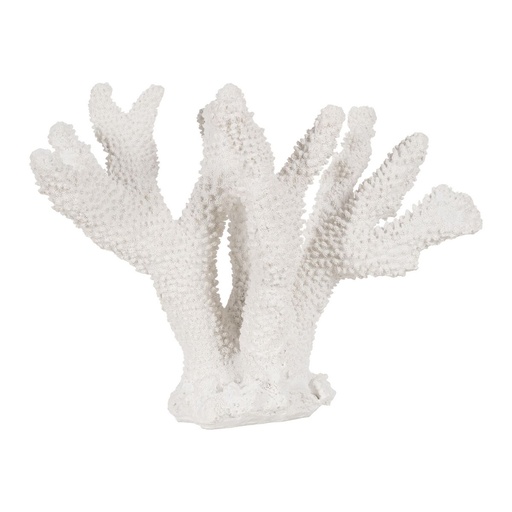 Figura Decorativa Blanco Coral