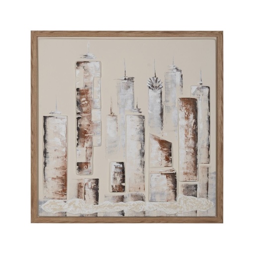 Cuadro Madera MDF 93 x 3 x 93 cm