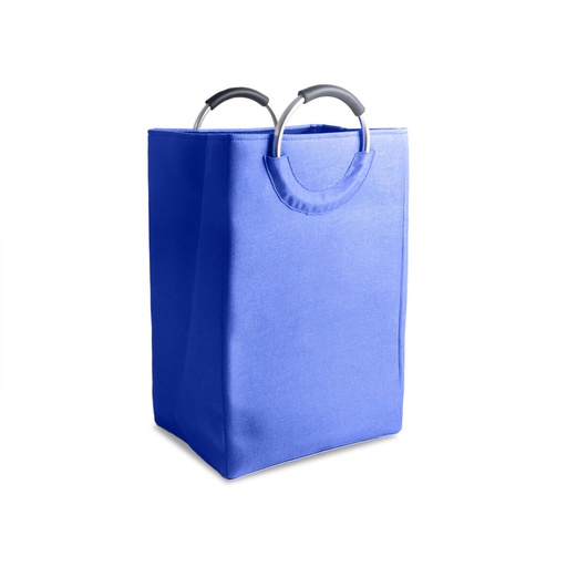 Laundry basket Versa Blue Minimalist 30 x 55 x 36 cm