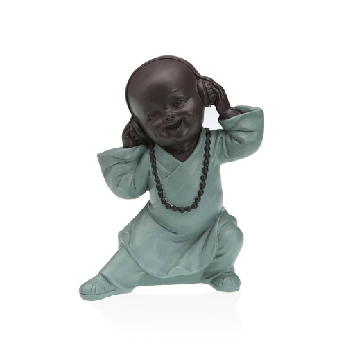 Decorative Figure Versa Resin Buddha 6 x 12 x 10,5 cm