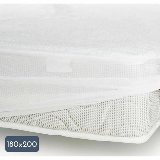 Protector de colchón Lovely Home Blanco 200 x 180 cm