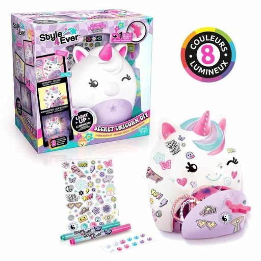 Drawing Set Canal Toys Secret Unicorn Lamp