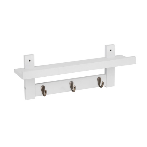 Shelve White Bamboo 49 x 12 x 18 cm