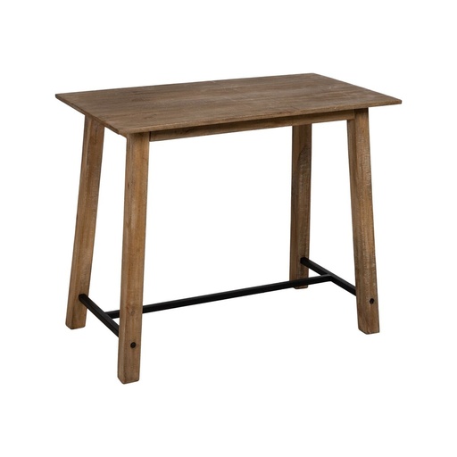 Side table Black Natural 110 x 60 x 90 cm