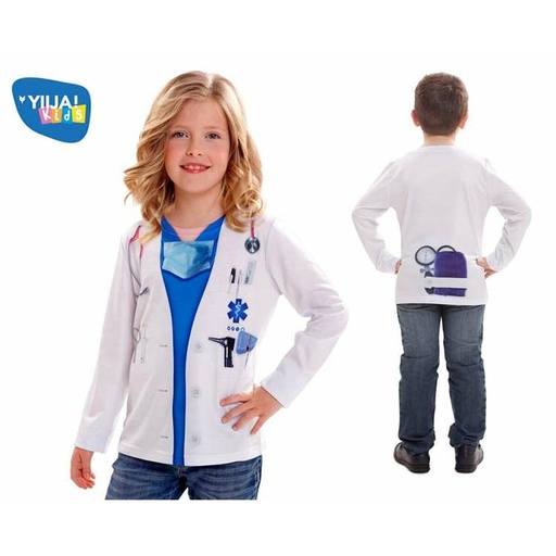 Disfraz infantil My Other Me Mr. & Mrs. Doctor 8-10 Años Multicolor