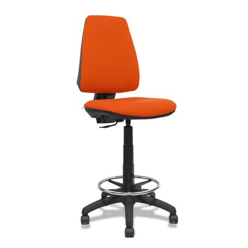 Taburete Piqueras y Crespo PB305RN Naranja Oscuro PVC