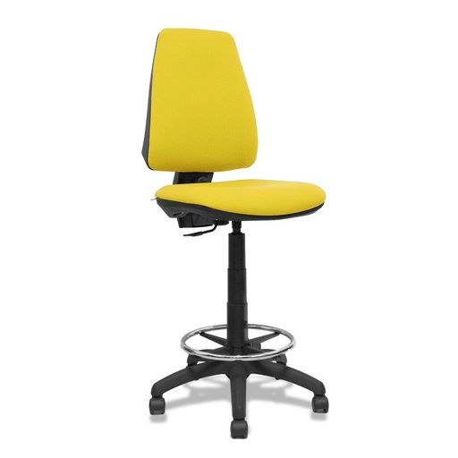 Taburete Piqueras y Crespo PB100RN Amarillo PVC