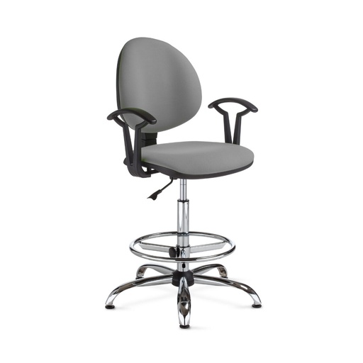 Stool Nowy Styl 7B27CRT Light grey