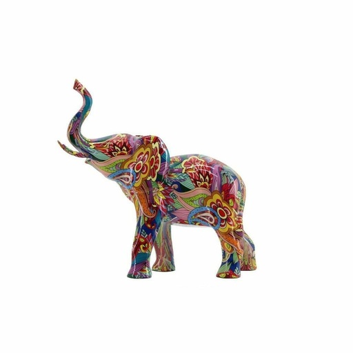 Decorative Figure DKD Home Decor Elephant Resin Modern (26,5 x 10 x 22 cm)