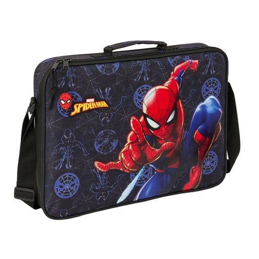 School Satchel Spider-Man Attack Black 38 x 28 x 6 cm