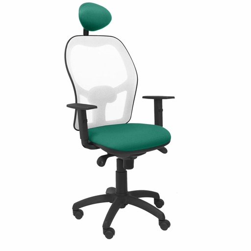 Office Chair with Headrest Jorquera Piqueras y Crespo ALI456C Emerald Green
