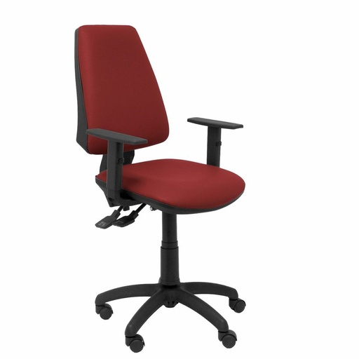 Silla de Oficina Elche Sincro Piqueras y Crespo PGRAB10 Granate