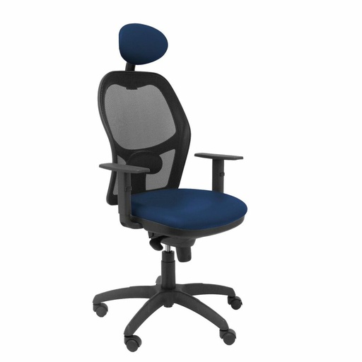 Office Chair with Headrest Jorquera malla Piqueras y Crespo NSPAZMC Navy Blue