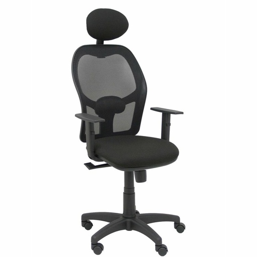 Silla de Oficina con Cabecero Alocén Piqueras y Crespo B10CRNC Negro