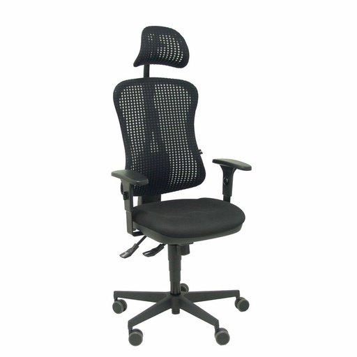Silla de Oficina con Cabecero Agudo Piqueras y Crespo 840B23C Negro