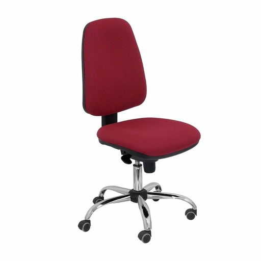 Silla de Oficina Socovos sincro Piqueras y Crespo BALI933 Rojo Granate