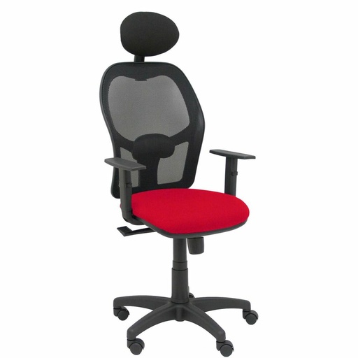 Silla de Oficina con Cabecero Alocén Piqueras y Crespo B10CRNC Rojo