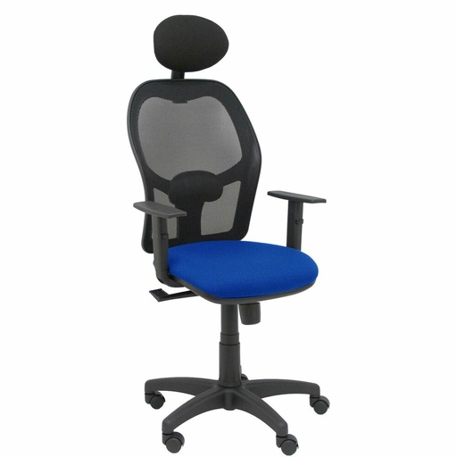 Silla de Oficina con Cabecero Alocén Piqueras y Crespo B10CRNC Azul