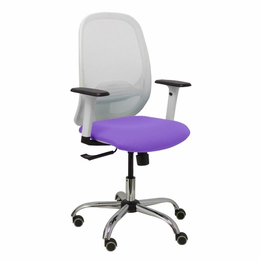 Silla de Oficina Cilanco Piqueras y Crespo 354CRRP Blanco Lila