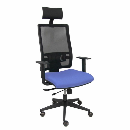 Silla de Oficina con Cabecero Piqueras y Crespo B10CRPC Azul