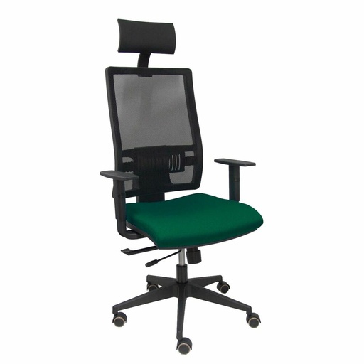 Office Chair with Headrest Piqueras y Crespo B10CRPC Dark green Dark