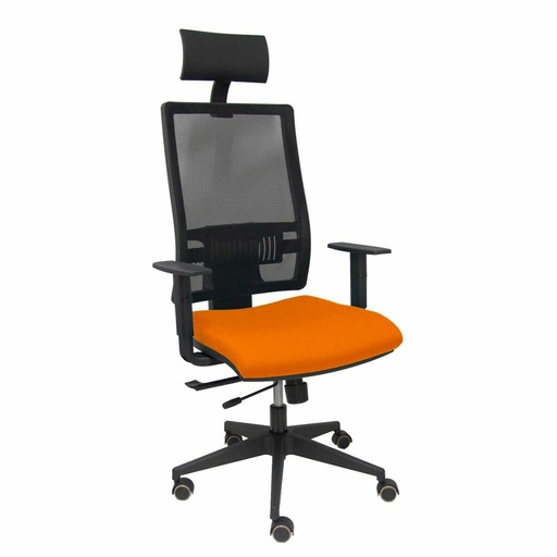 Office Chair with Headrest Piqueras y Crespo B10CRPC Orange
