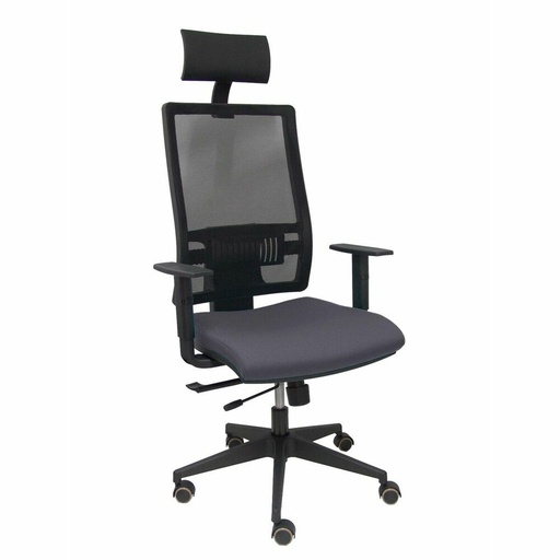 Office Chair with Headrest Piqueras y Crespo B10CRPC Dark grey