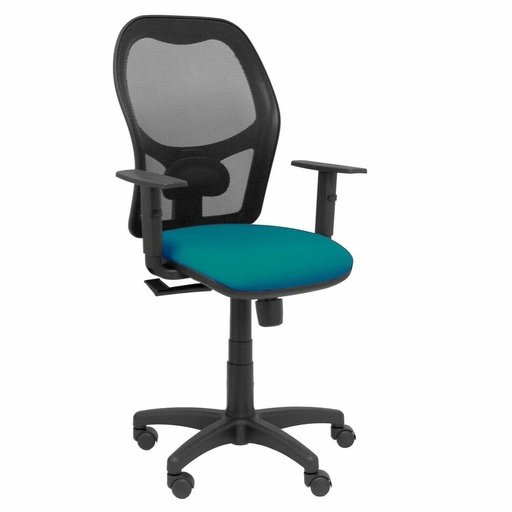 Silla de Oficina Piqueras y Crespo 9B10CRN Azul Verde Turquesa Verde petróleo Con reposabrazos