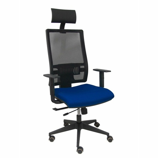 Office Chair with Headrest Piqueras y Crespo B10CRPC Navy Blue