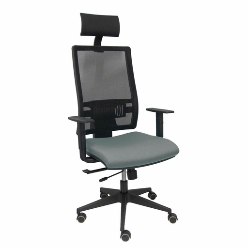 Office Chair with Headrest Piqueras y Crespo B10CRPC Grey