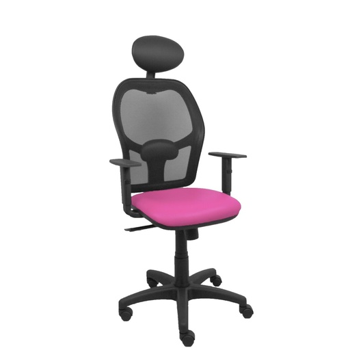 Silla de Oficina con Cabecero Piqueras y Crespo B10CRNC Rosa
