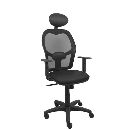 Silla de Oficina con Cabecero Piqueras y Crespo B10CRNC Negro